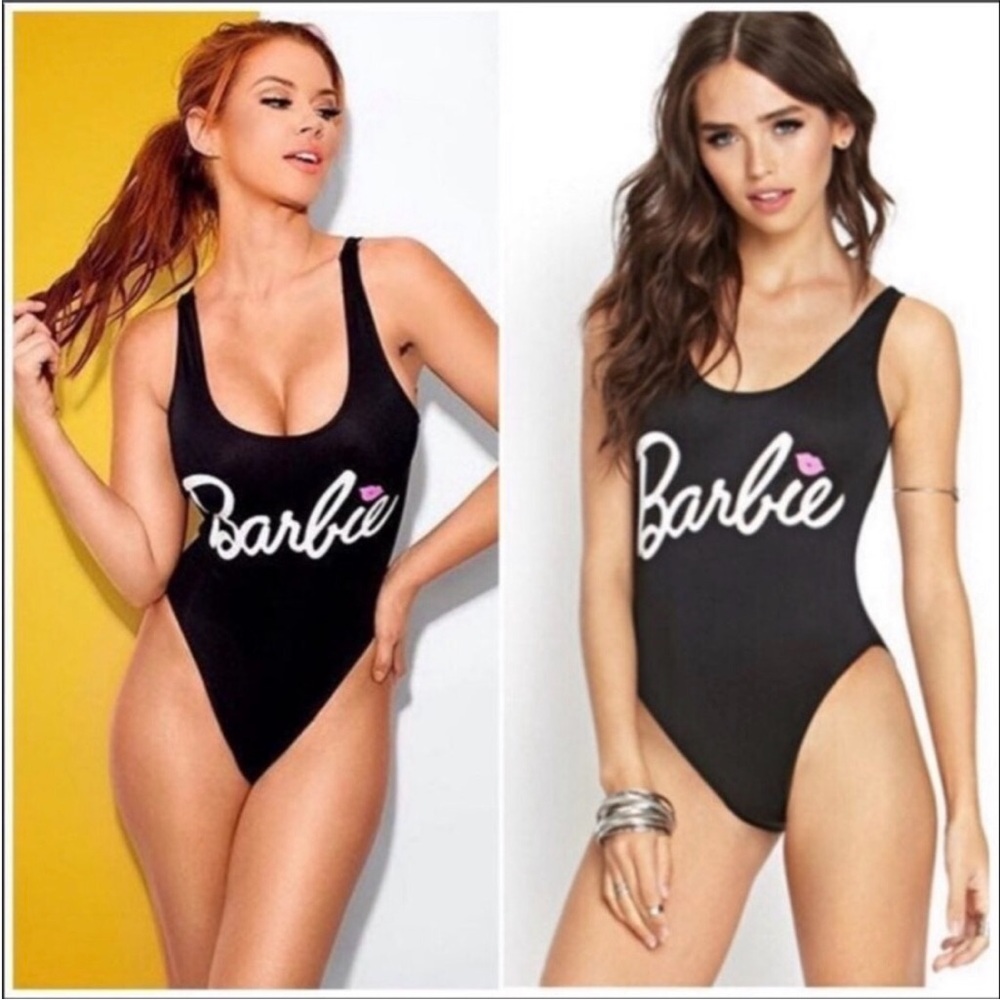 Women’s Barbie Black Swimsuit Bodysuit